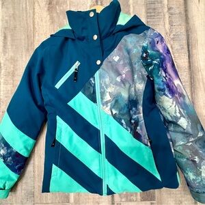 Obermeyer Tabor Teen Medium Ski Snow Jacket 10K